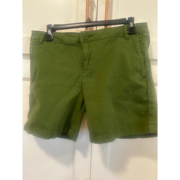 Kut from the cloth Janice Green short size 8 cotton spandex casual women’s - Picture 1 of 6